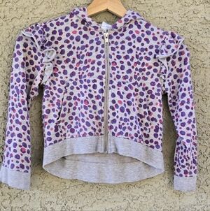 Rockets Of Awesome Leopard Ruffle Hoodie